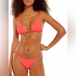 Vix- Womens Firenz Beads Paralala Bikini Top and Bottom